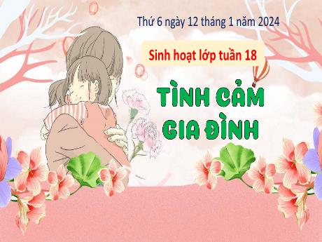 Bài giảng Hoạt động trải nghiệm Lớp 3 - Chủ đề Tuần 18: Tình cảm gia đình - Năm học 2024-2025 - Bạch Thị Hải Yến