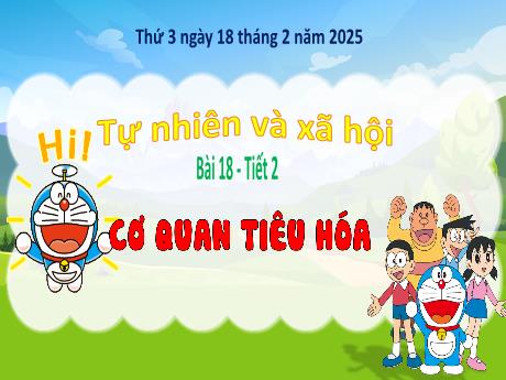 Bài giảng Tự nhiên xã hội Lớp 3 (Kết nối tri thức) - Bài 18: Cơ quan tiêu hóa (Tiết 2) - Năm học 2024-2025